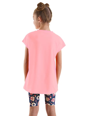2-delige outfit "Sweet Party" lichtroze/donkerblauw