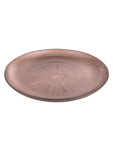 Podtalerz w kolorze brązowym - Ø 33 cm