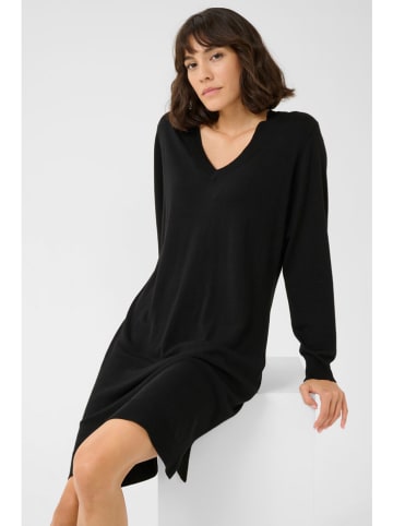 Strickkleid in Schwarz