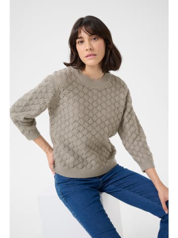 Sweter w kolorze szarym