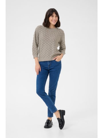 Sweter w kolorze szarym