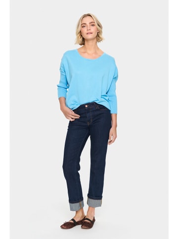 Pullover in Hellblau