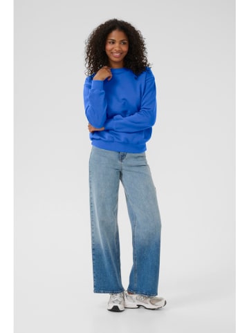 Sweatshirt in Blau