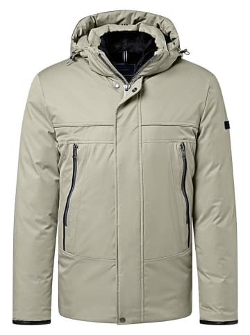 Winterjacke in Taupe