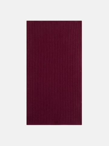 Kasjmieren colsjaal "Hutton" bordeaux - (L)65 x (B)50 cm