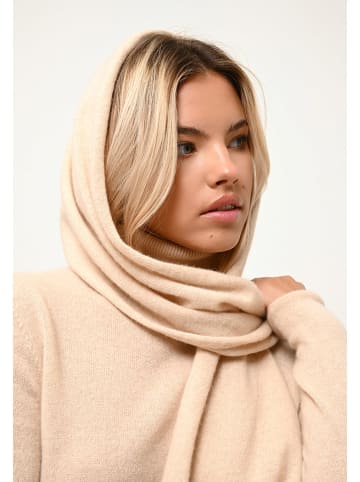 Kasjmieren sjaal "Spencer" beige - (L)200 x (B)30 cm