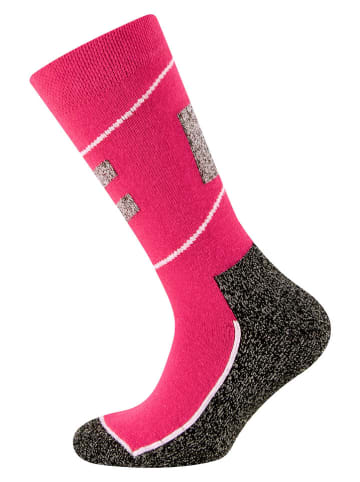 Ski-Thermosocken in Pink