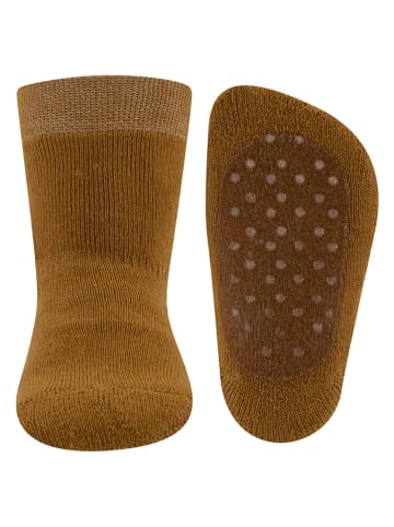 2er-Set: ABS-Socken Rot/ Ocker