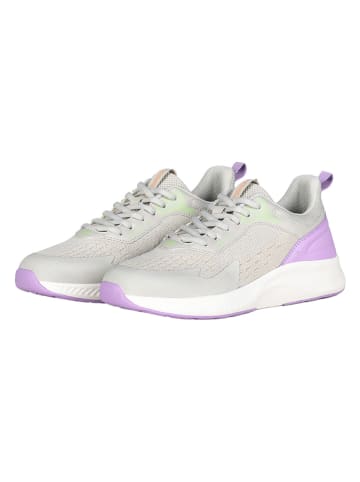 Sneakersy "Olana" w kolorze szaro-fioletowym