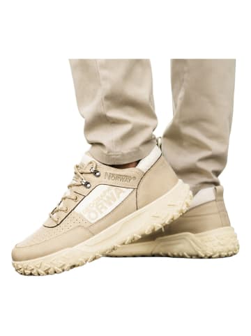 Sneakersy "Opunto" w kolorze beżowym