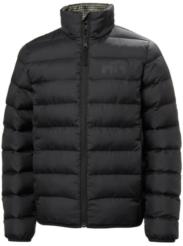 Wende-Steppjacke "Marka" in Schwarz/ Grau