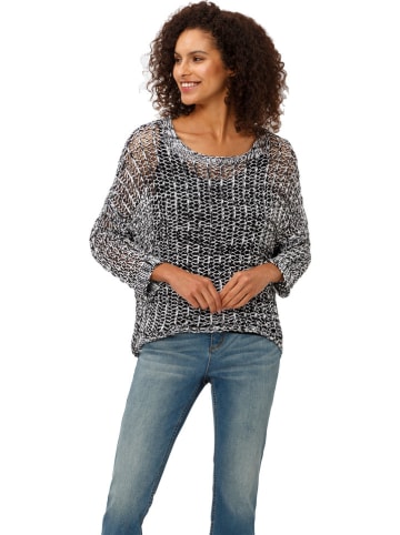 Sweter w kolorze czarno-białym