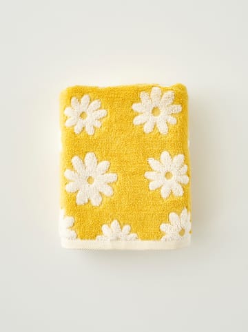 Ręcznik "Daisy" w kolorze żółtym do rąk - 90 x 50 cm
