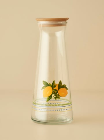 Karaf "Lemoncello" transparant/geel - 1,15 l
