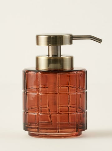 Dozownik mydła w kolorze brązowym - 500 ml