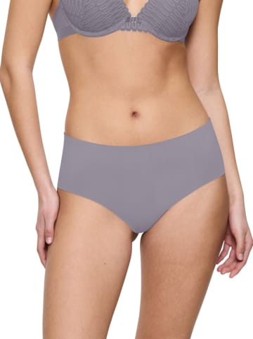 Pełne figi high waist w kolorze szarym