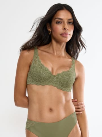 Beugelbeha "Amourette" olijfgroen