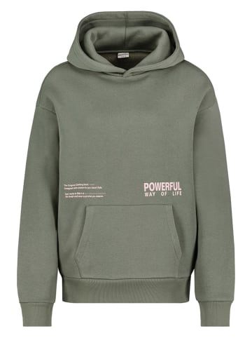 Hoodie in Grün