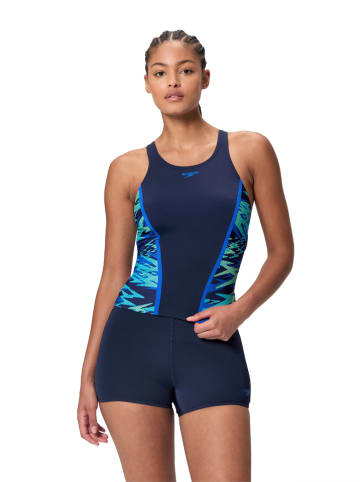 Tankini "Hyperboom Splice" w kolorze granatowym