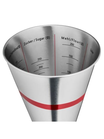 Miarka "Patisserie" w kolorze srebrnym - 250 ml