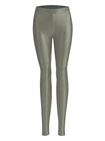 Legginsy w kolorze szarobrązowym