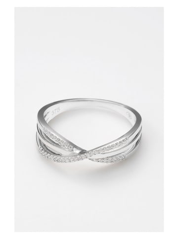 Witgouden ring "Azura" met diamanten