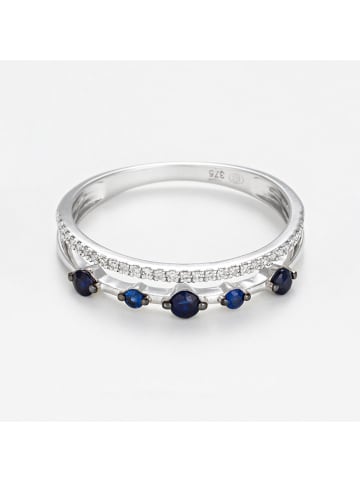 Witgouden ring "Neptune" met diamanten