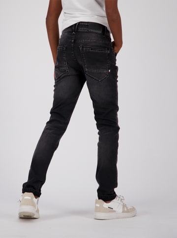 Dżinsy "Apache" - Skinny fit - w kolorze czarnym