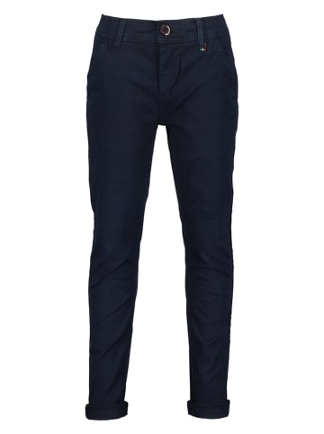 Spodnie chino "Torino" - Slim fit - w kolorze granatowym