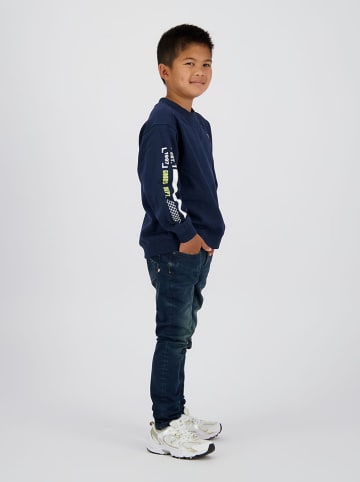 Dżinsy - Slim fit - w kolorze granatowym