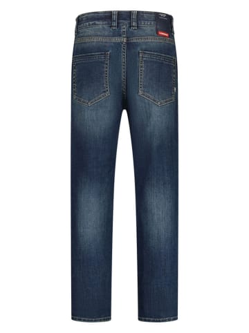 Spijkerbroek - comfort fit - donkerblauw