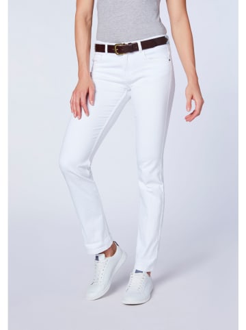 Dżinsy - Regular fit - w kolorze białym
