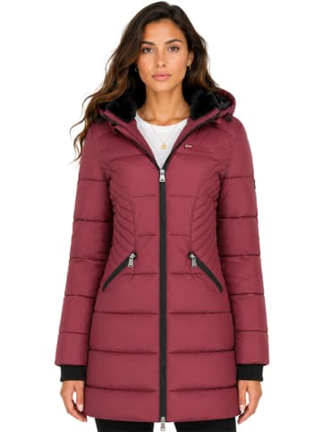 Parka "Bee" w kolorze bordowym