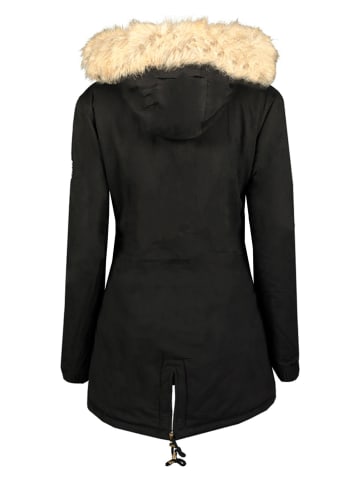 Parka "Ampuria" w kolorze czarnym