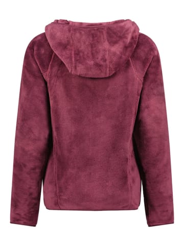 Fleece vest "Upalood" bordeaux