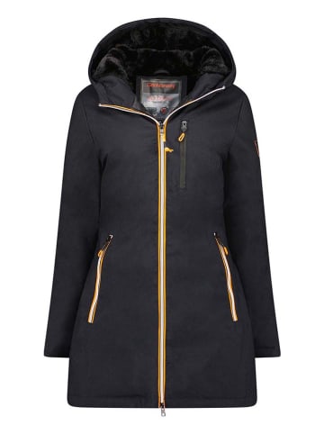 Parka "Cassim" w kolorze granatowym