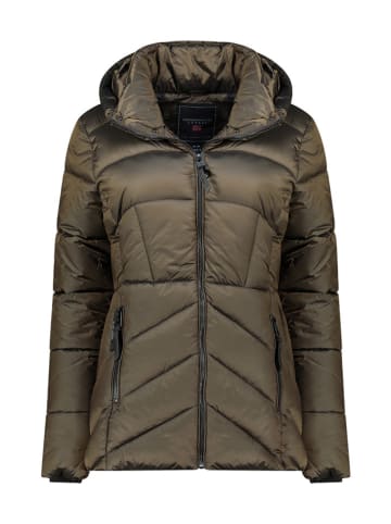 Kurtka zimowa "Blanche" w kolorze khaki