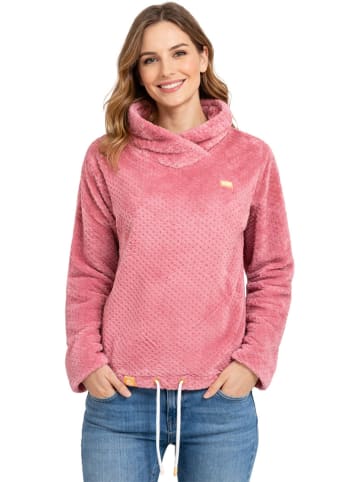 Bluza polarowa "Trinita" w kolorze różowym