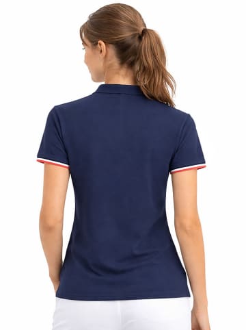 Koszulka polo "Kryptonite" w kolorze granatowym