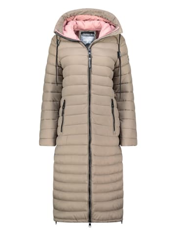 Wintermantel "Azule" taupe