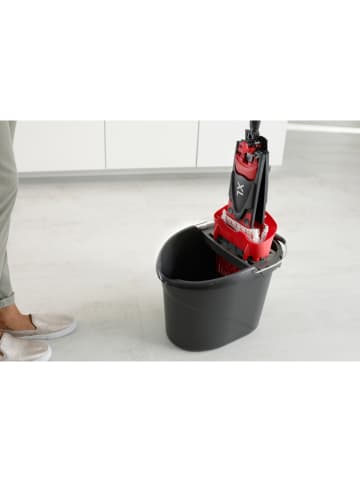 Zestaw "Ultramax XL Universal" w kolorze czarno-czerwonym do mycia podłóg