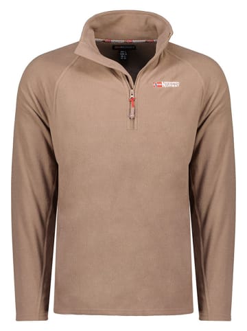 Fleece trui "Tug" lichtbruin