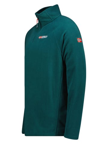 Bluza polarowa "Tug" w kolorze zielonym