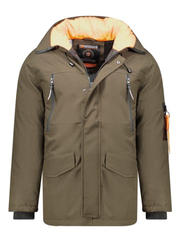 Parka "Arnada" w kolorze khaki