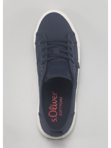 Sneakersy w kolorze granatowym