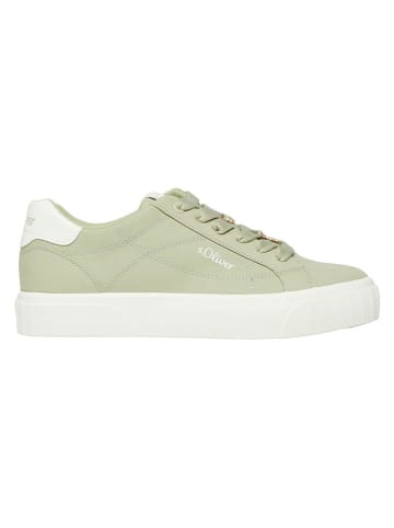 Sneakersy w kolorze zielonym