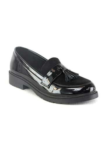 Mocassins zwart