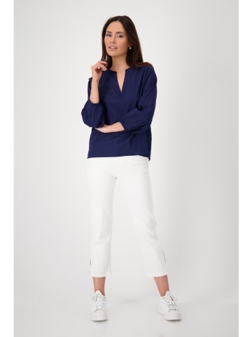 Bluse in Dunkelblau