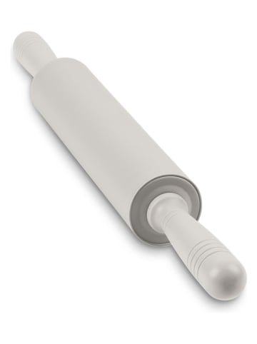 Silikonowy wałek do ciasta w kolorze kremowym - dł. 43,5 cm