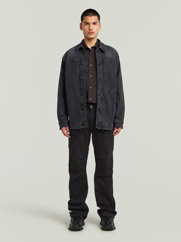 Jeansjacke in Schwarz